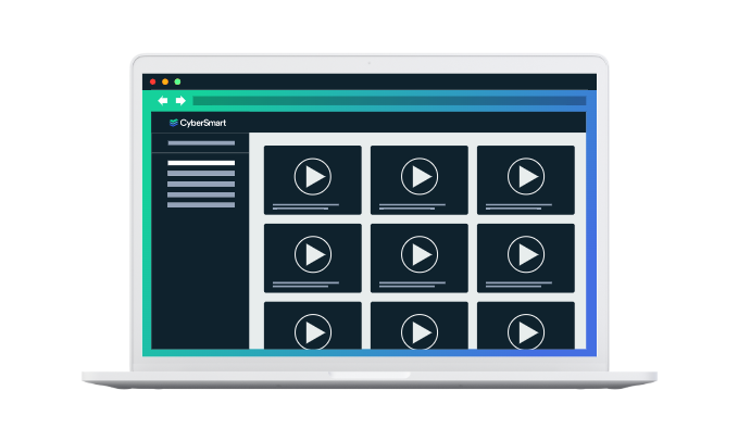 CyberSmart platform screen