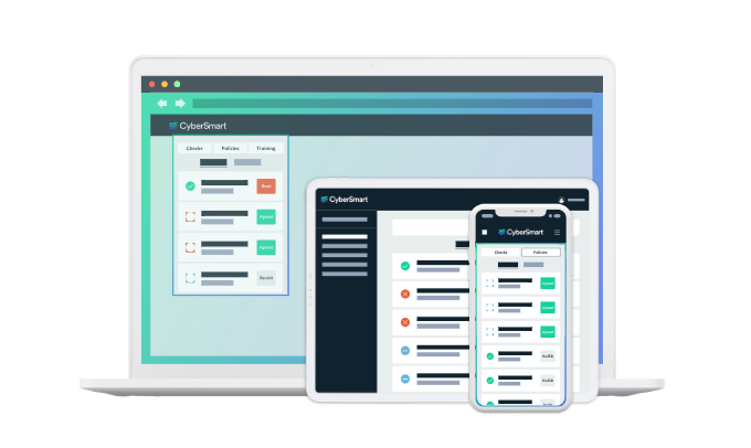 CyberSmart platform screen
